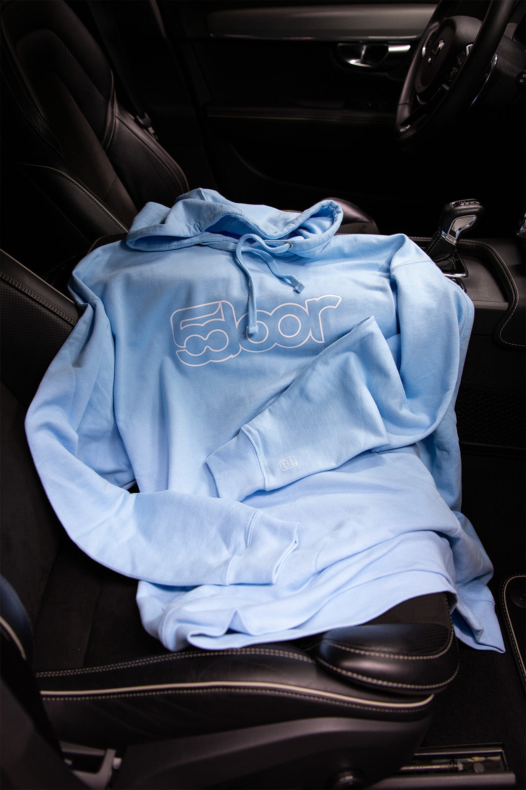 5door Light Blue Hoodie